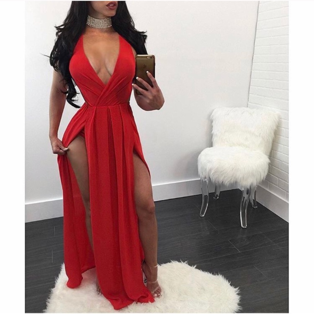 Diva Moda split dress